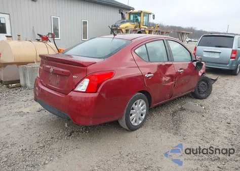 2018 Nissan Versa 1.6 Sv из США, поврежденный, VIN 3N1CN7AP3JL836718